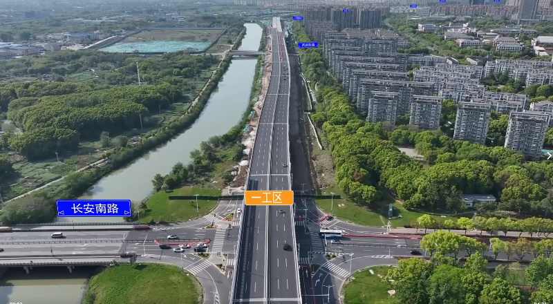 暨阳湖科学城南北贯穿道路